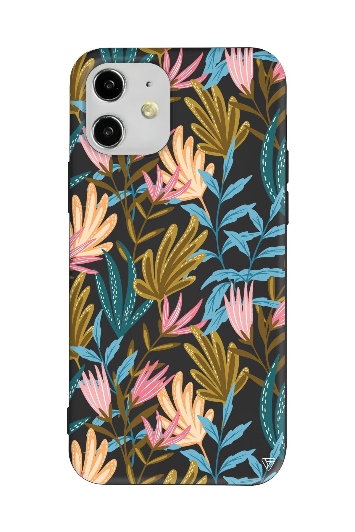 Bahar Esintisi Lansman Model İçi Kadife Silikon Telefon Kılıfı