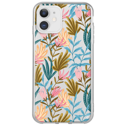 Bahar Esintisi Lansman Model İçi Kadife Silikon Telefon Kılıfı