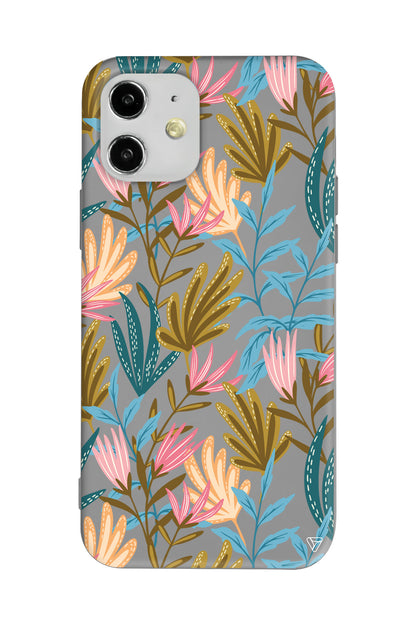 Bahar Esintisi Lansman Model İçi Kadife Silikon Telefon Kılıfı