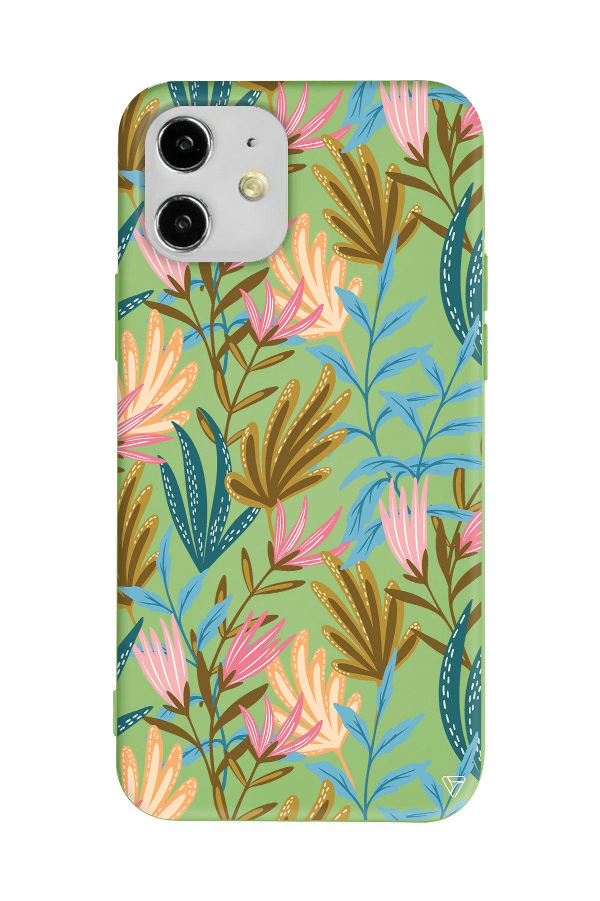 Bahar Esintisi Lansman Model İçi Kadife Silikon Telefon Kılıfı