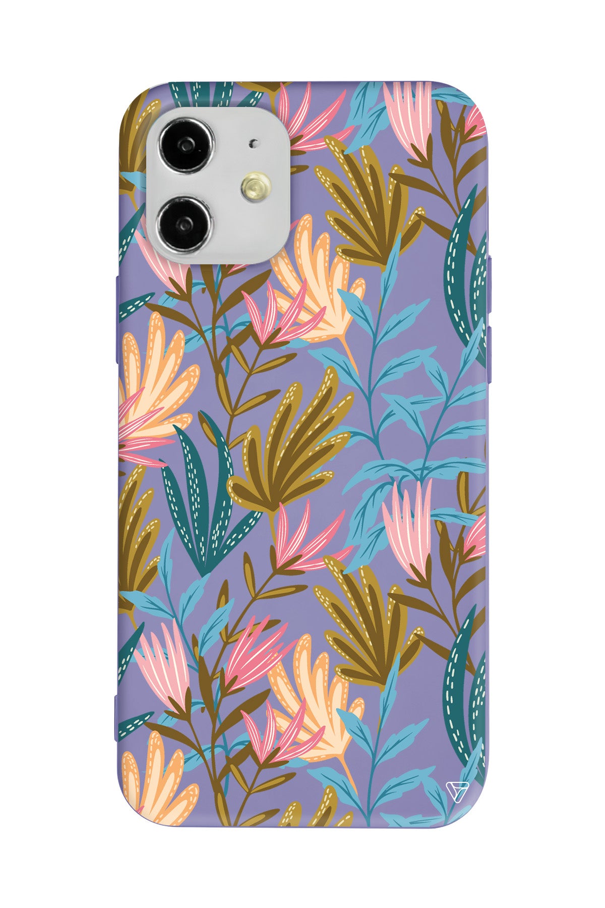 Bahar Esintisi Lansman Model İçi Kadife Silikon Telefon Kılıfı