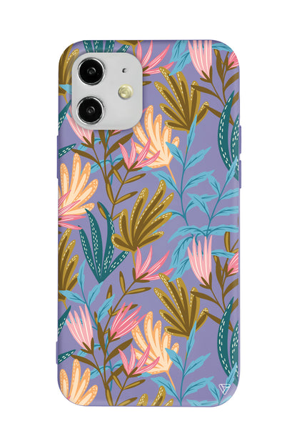 Bahar Esintisi Lansman Model İçi Kadife Silikon Telefon Kılıfı