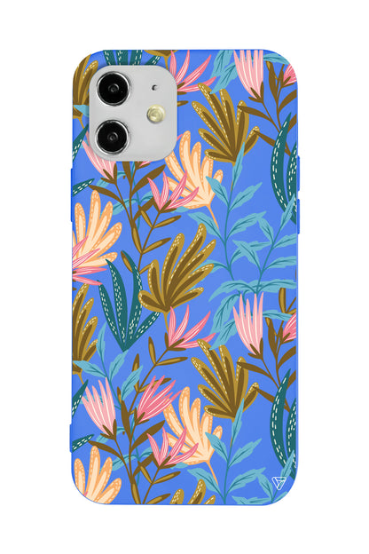 Bahar Esintisi Lansman Model İçi Kadife Silikon Telefon Kılıfı