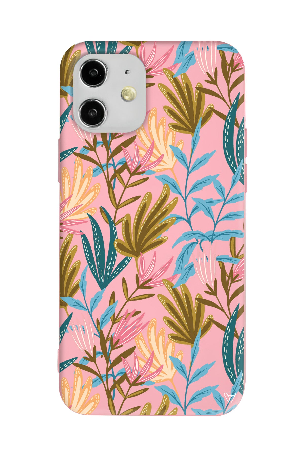 Bahar Esintisi Lansman Model İçi Kadife Silikon Telefon Kılıfı