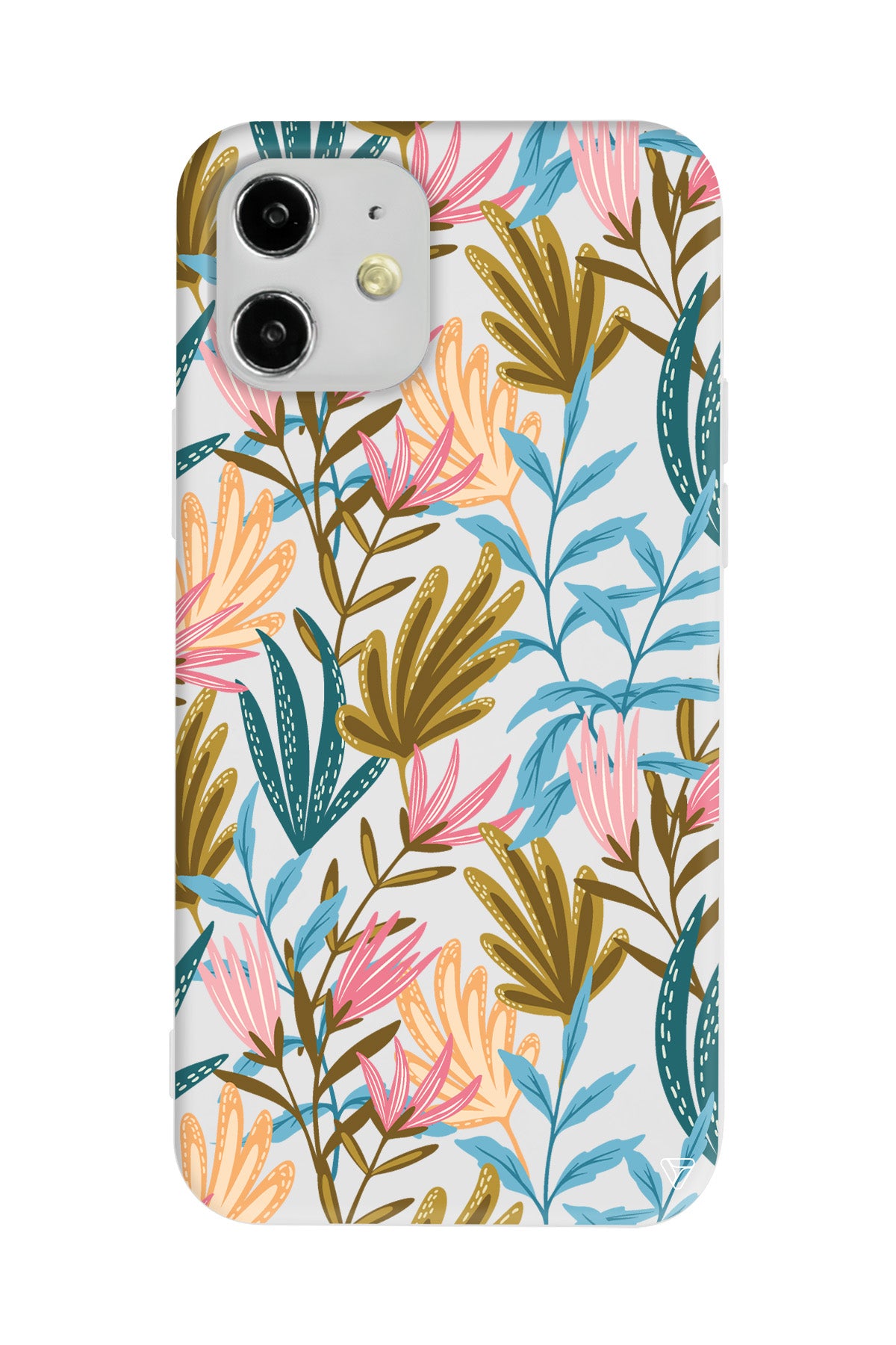 Bahar Esintisi Lansman Model İçi Kadife Silikon Telefon Kılıfı