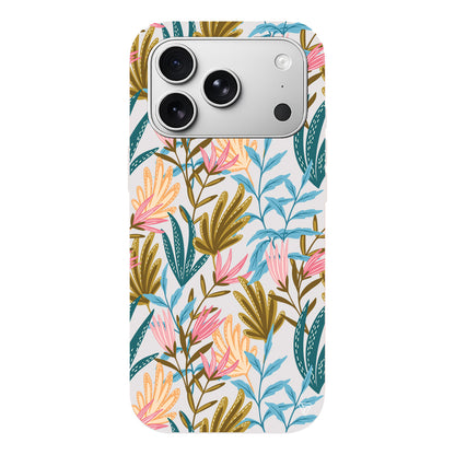 Bahar Esintisi Lansman Model İçi Kadife Silikon Telefon Kılıfı