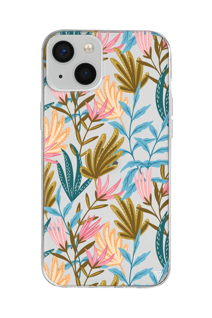 Bahar Esintisi Lansman Model İçi Kadife Silikon Telefon Kılıfı