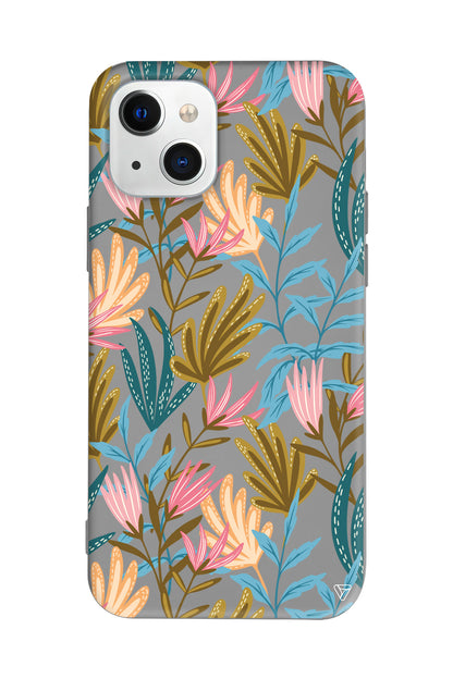 Bahar Esintisi Lansman Model İçi Kadife Silikon Telefon Kılıfı