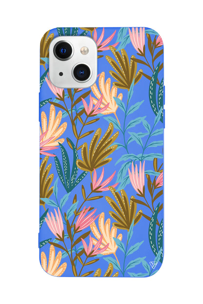 Bahar Esintisi Lansman Model İçi Kadife Silikon Telefon Kılıfı