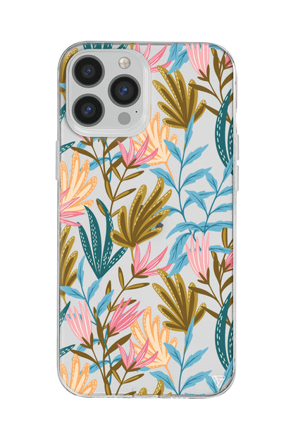 Bahar Esintisi Lansman Model İçi Kadife Silikon Telefon Kılıfı