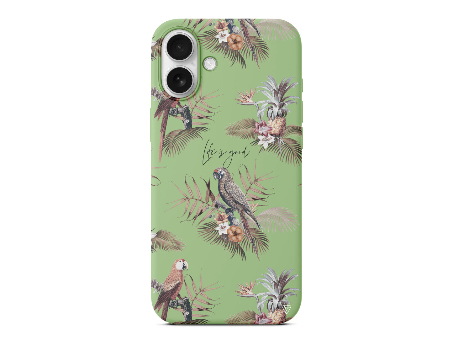 Parrot Yard Lansman Model İçi Kadife Silikon Telefon Kılıfı – Plus Serisine Özel