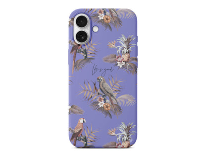 Parrot Yard Lansman Model İçi Kadife Silikon Telefon Kılıfı – Plus Serisine Özel