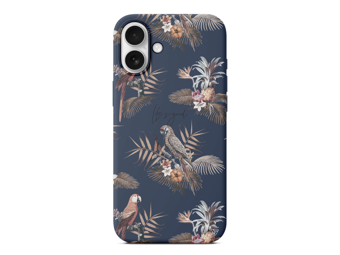 Parrot Yard Lansman Model İçi Kadife Silikon Telefon Kılıfı