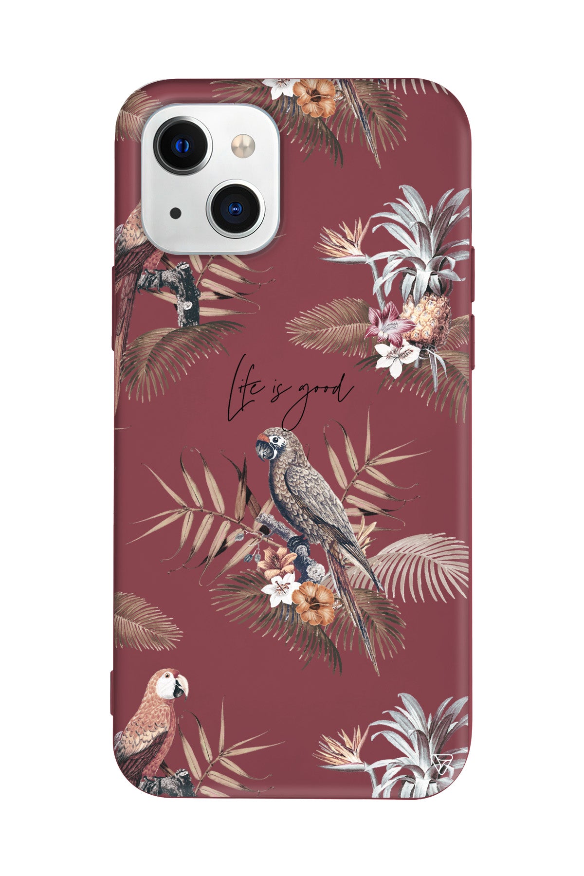 Parrot Yard Lansman Model İçi Kadife Silikon Telefon Kılıfı – Plus Serisine Özel