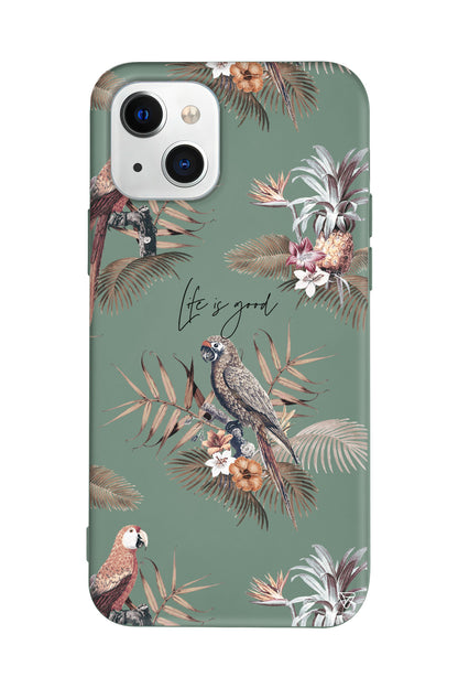 Parrot Yard Lansman Model İçi Kadife Silikon Telefon Kılıfı – Plus Serisine Özel