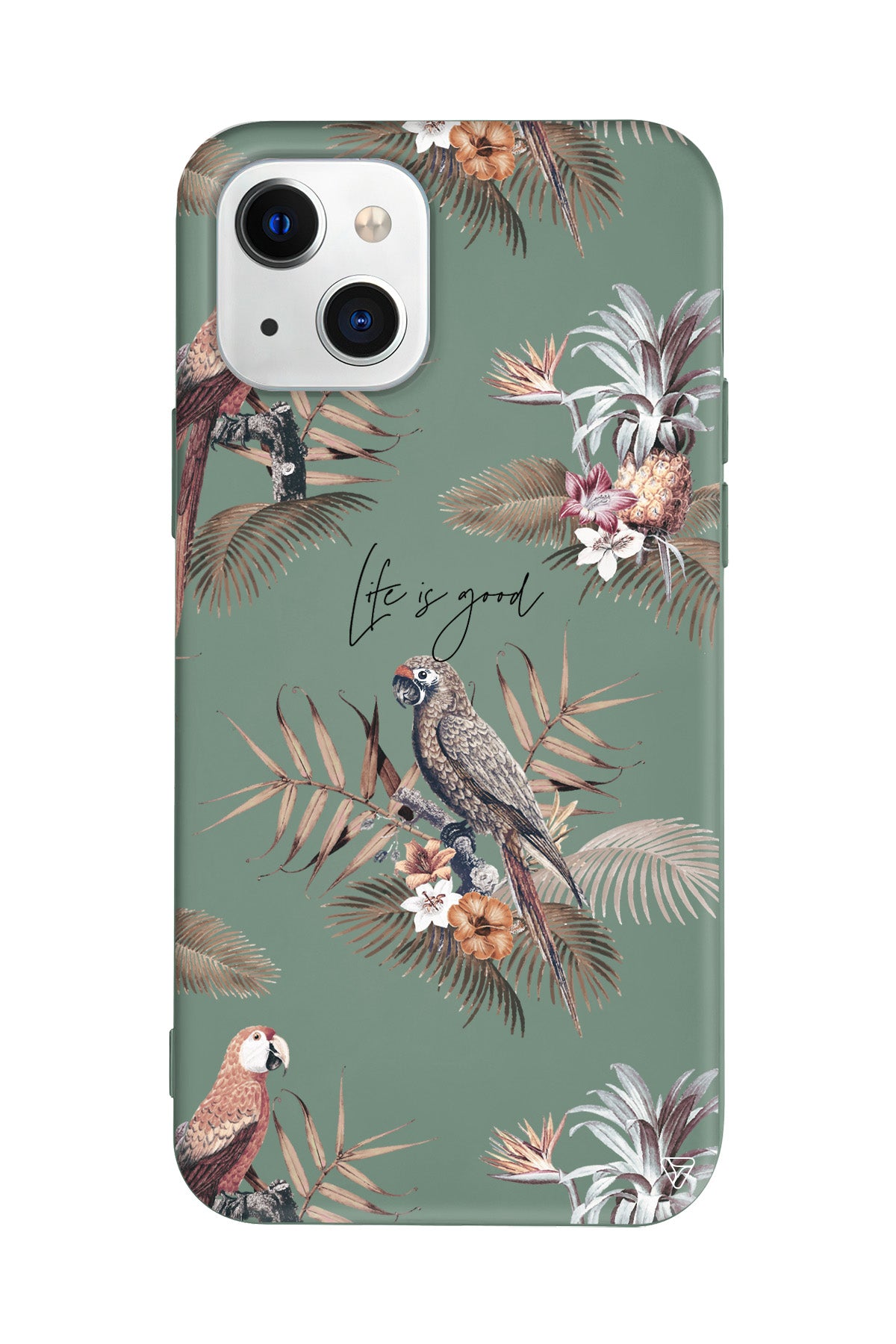 Parrot Yard Lansman Model İçi Kadife Silikon Telefon Kılıfı – Plus Serisine Özel