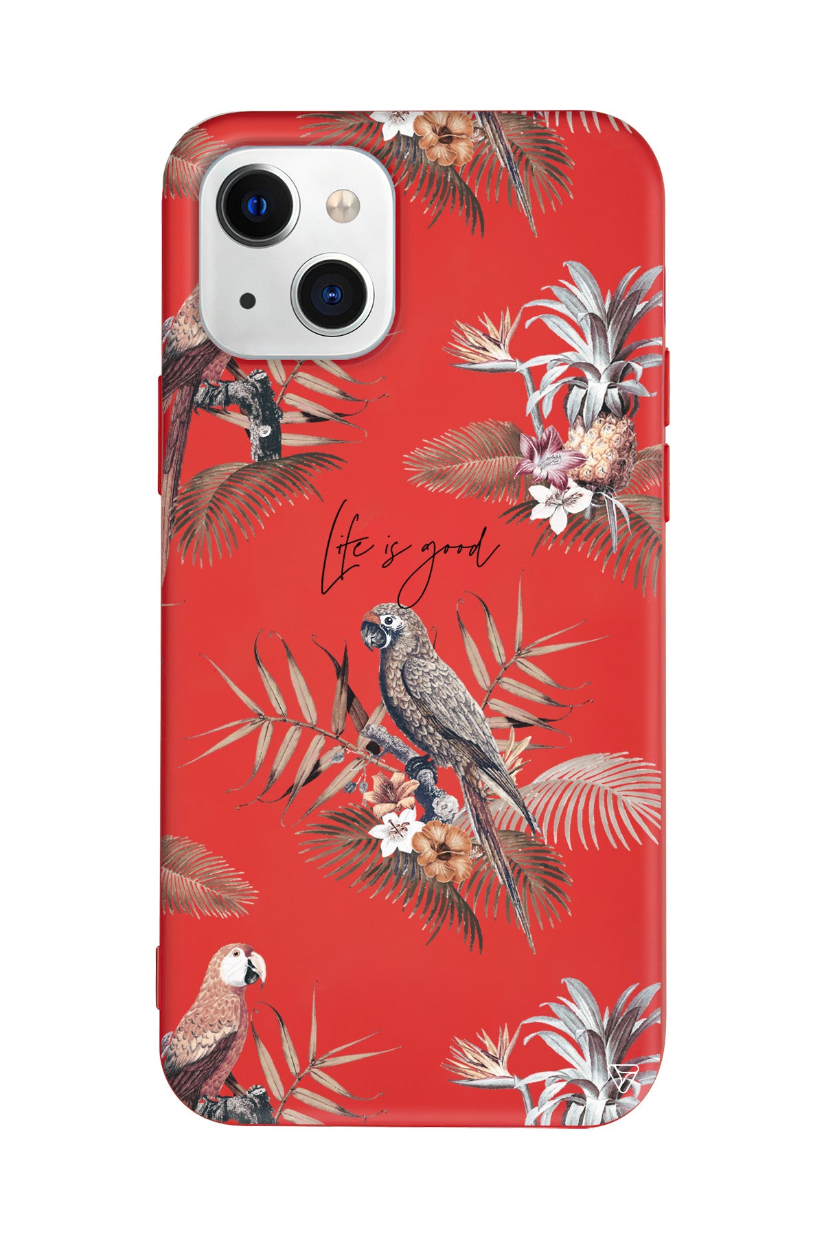 Parrot Yard Lansman Model İçi Kadife Silikon Telefon Kılıfı – Plus Serisine Özel