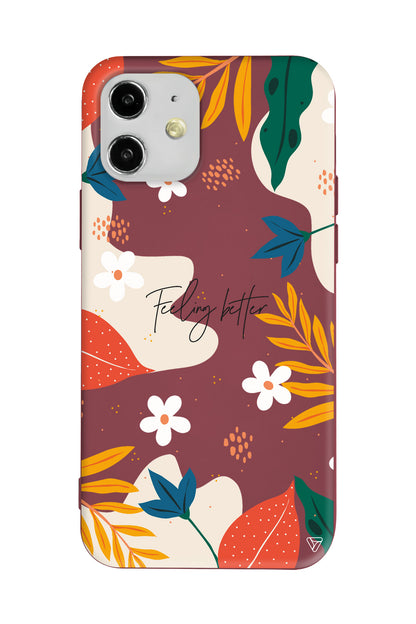 Feeling Better Lansman Model İçi Kadife Silikon Telefon Kılıfı