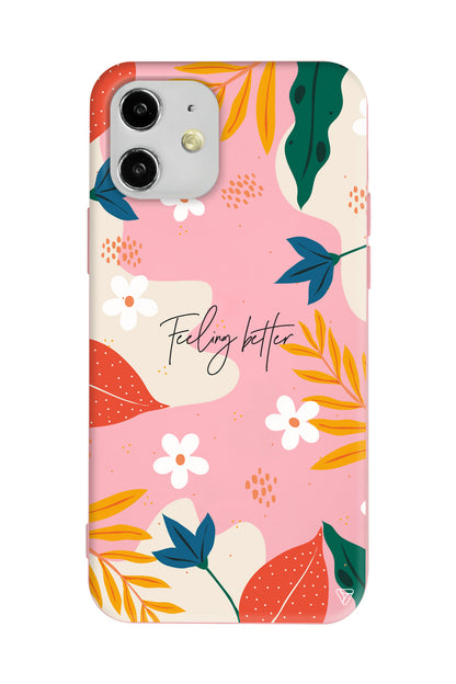 Feeling Better Lansman Model İçi Kadife Silikon Telefon Kılıfı