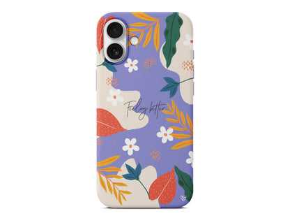 Feeling Better Lansman Model İçi Kadife Silikon Telefon Kılıfı – Plus Serisine Özel