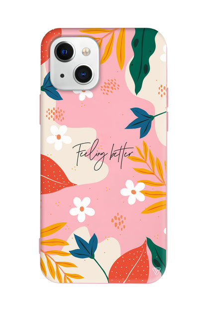 Feeling Better Lansman Model İçi Kadife Silikon Telefon Kılıfı