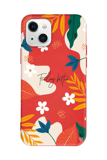 Feeling Better Lansman Model İçi Kadife Silikon Telefon Kılıfı – Plus Serisine Özel