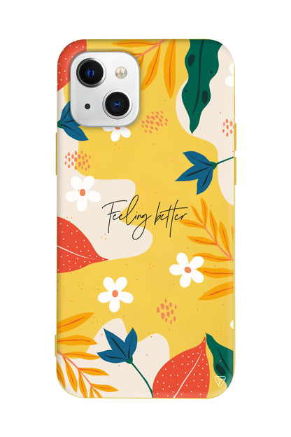 Feeling Better Lansman Model İçi Kadife Silikon Telefon Kılıfı – Plus Serisine Özel