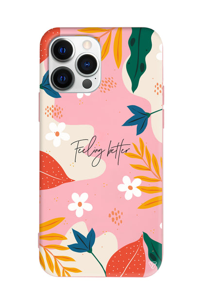 Feeling Better Lansman Model İçi Kadife Silikon Telefon Kılıfı