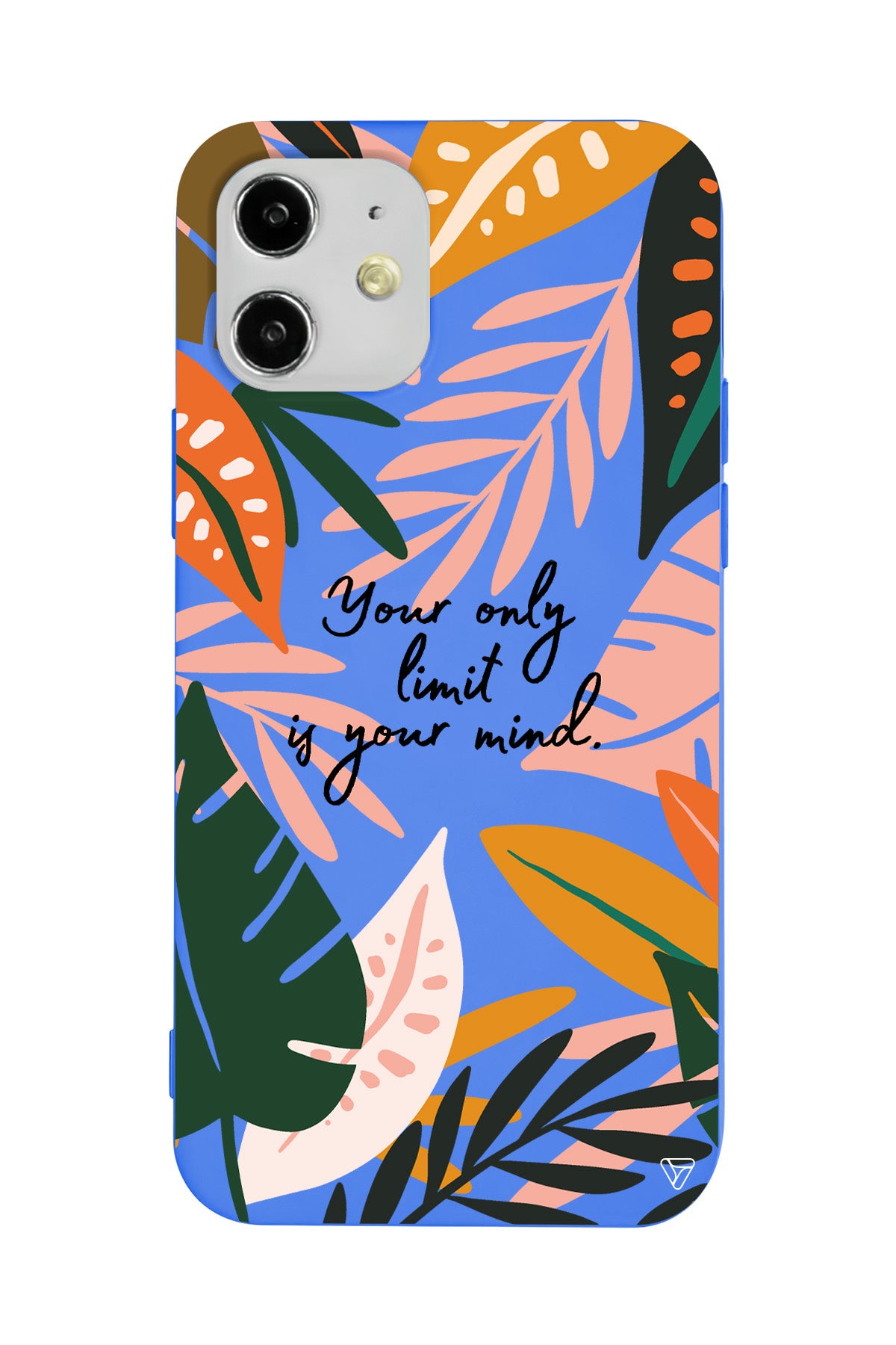 Limit is Your Mind Lansman Model İçi Kadife Silikon Telefon Kılıfı