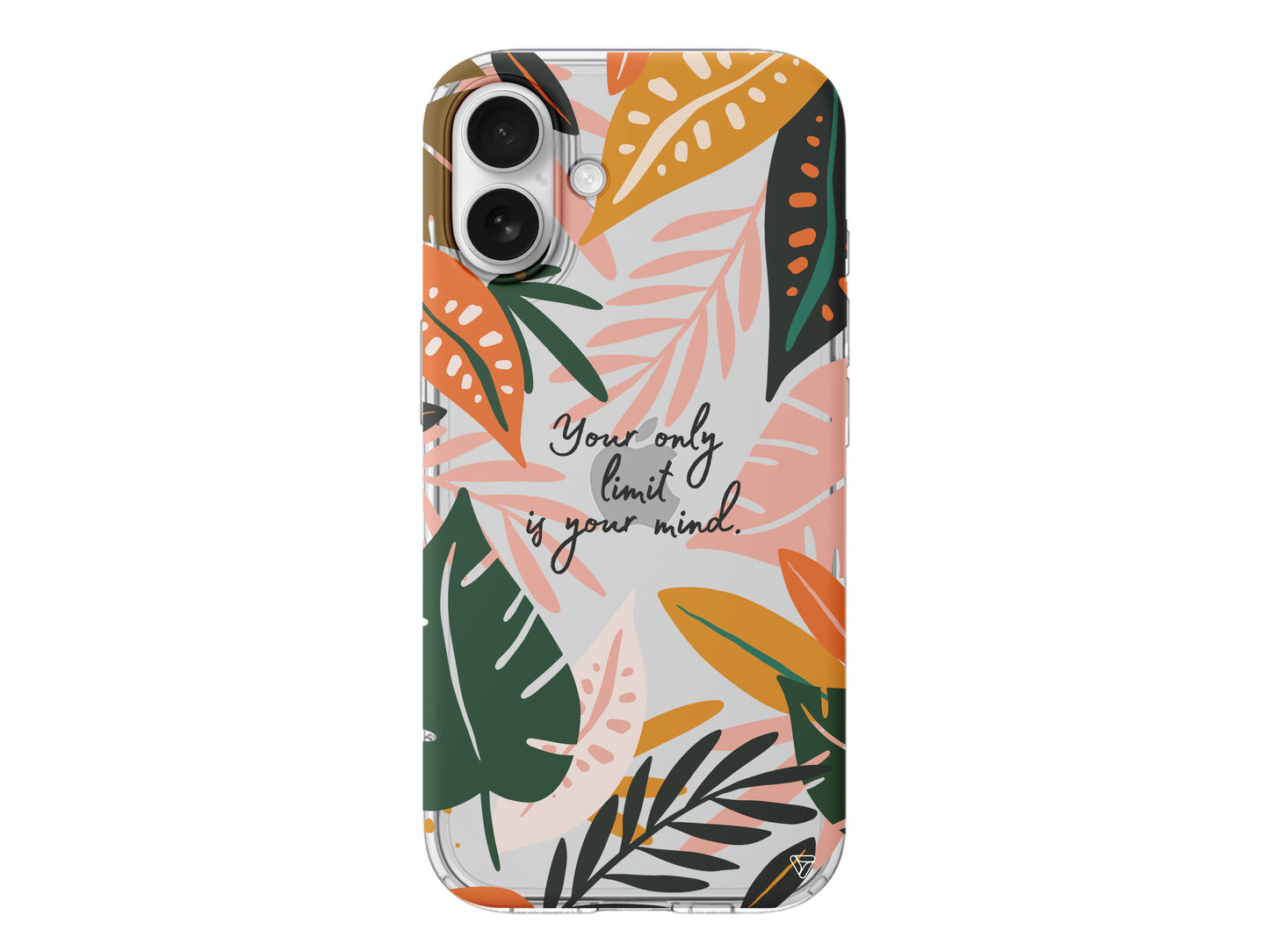 Limit is Your Mind Lansman Model İçi Kadife Silikon Telefon Kılıfı – Plus Serisine Özel