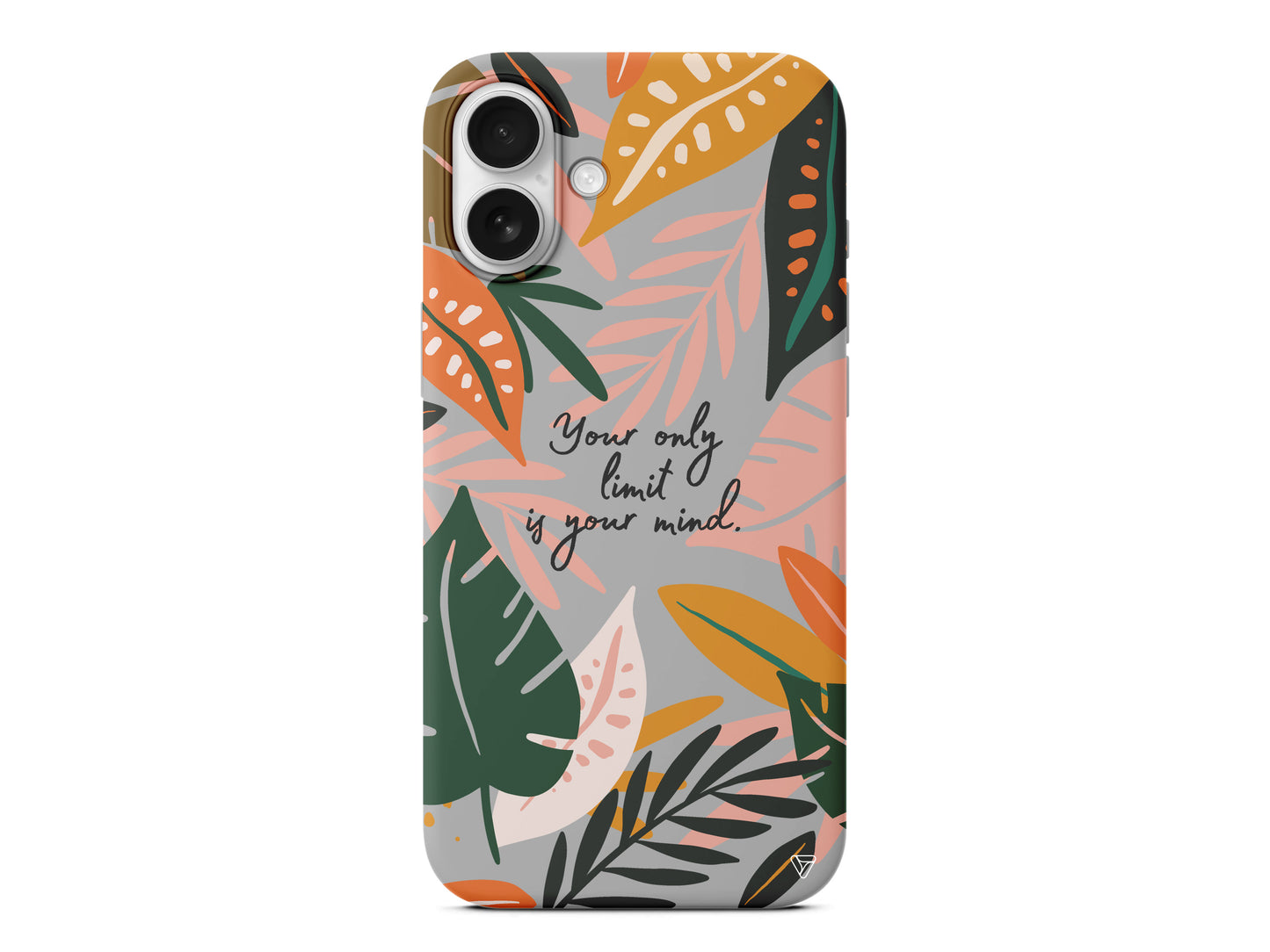 Limit is Your Mind Lansman Model İçi Kadife Silikon Telefon Kılıfı – Plus Serisine Özel