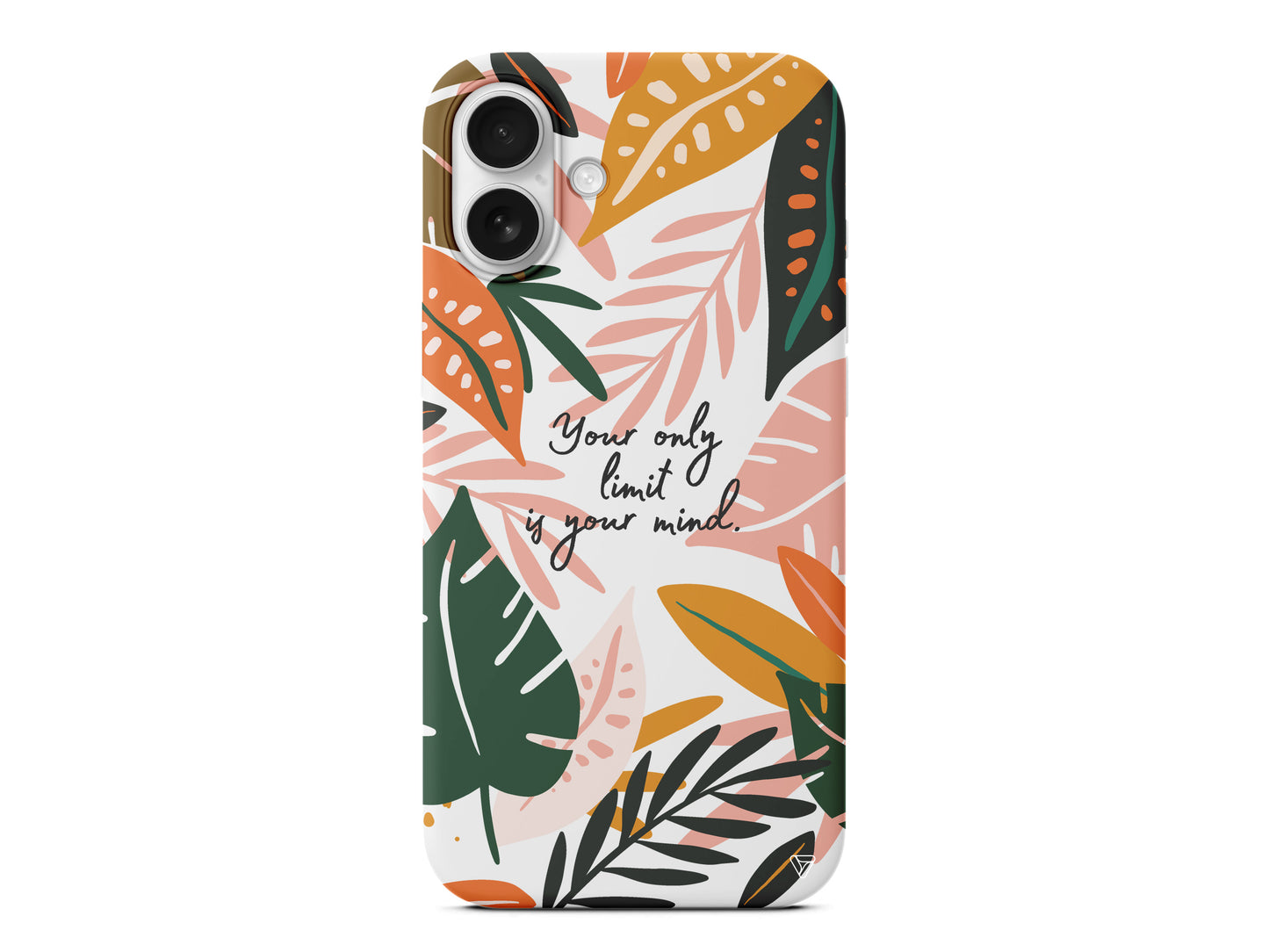 Limit is Your Mind Lansman Model İçi Kadife Silikon Telefon Kılıfı