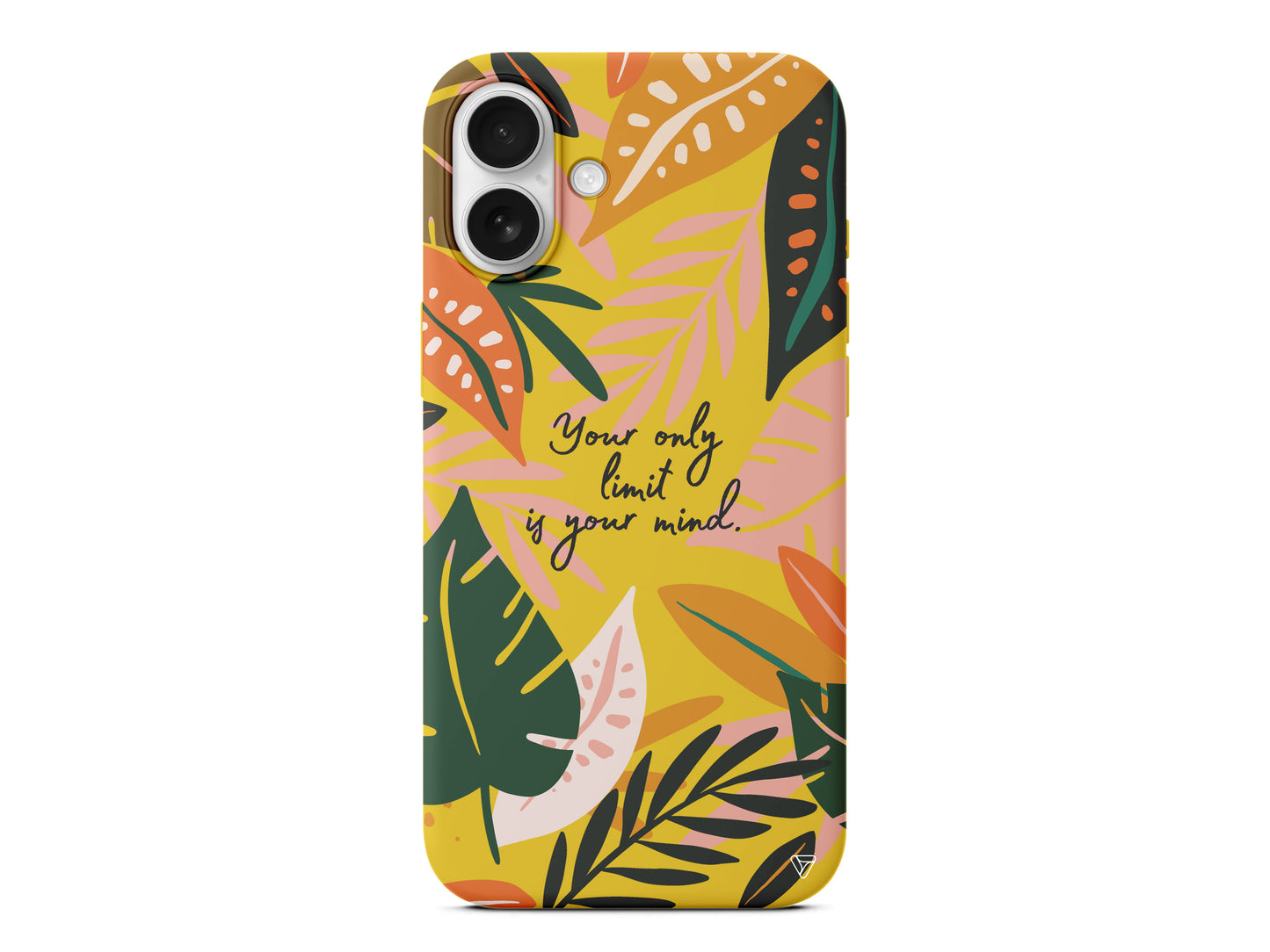 Limit is Your Mind Lansman Model İçi Kadife Silikon Telefon Kılıfı – Plus Serisine Özel