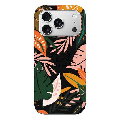 Limit is Your Mind Lansman Model İçi Kadife Silikon Telefon Kılıfı