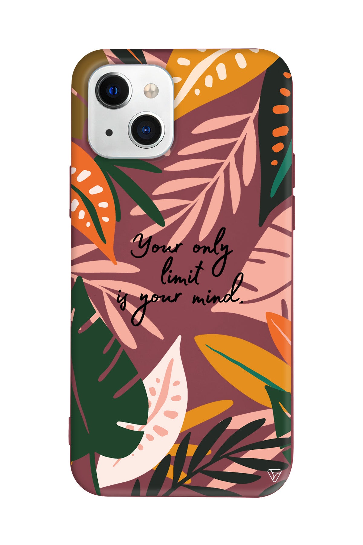 Limit is Your Mind Lansman Model İçi Kadife Silikon Telefon Kılıfı – Plus Serisine Özel