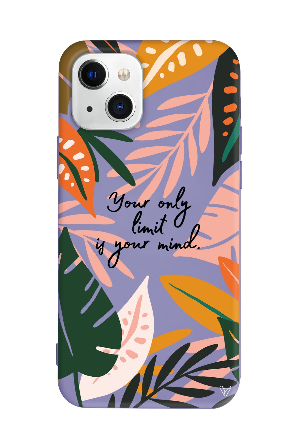 Limit is Your Mind Lansman Model İçi Kadife Silikon Telefon Kılıfı