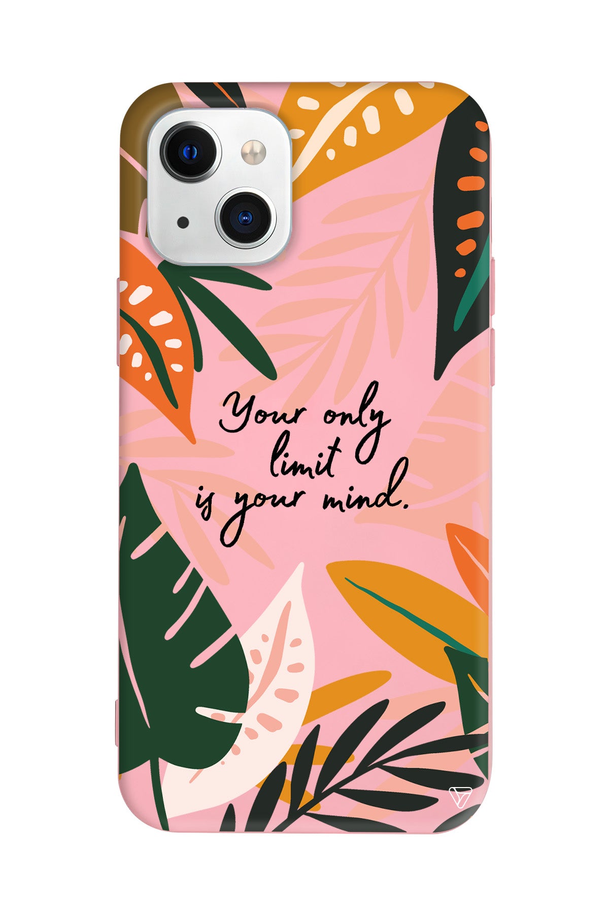 Limit is Your Mind Lansman Model İçi Kadife Silikon Telefon Kılıfı – Plus Serisine Özel