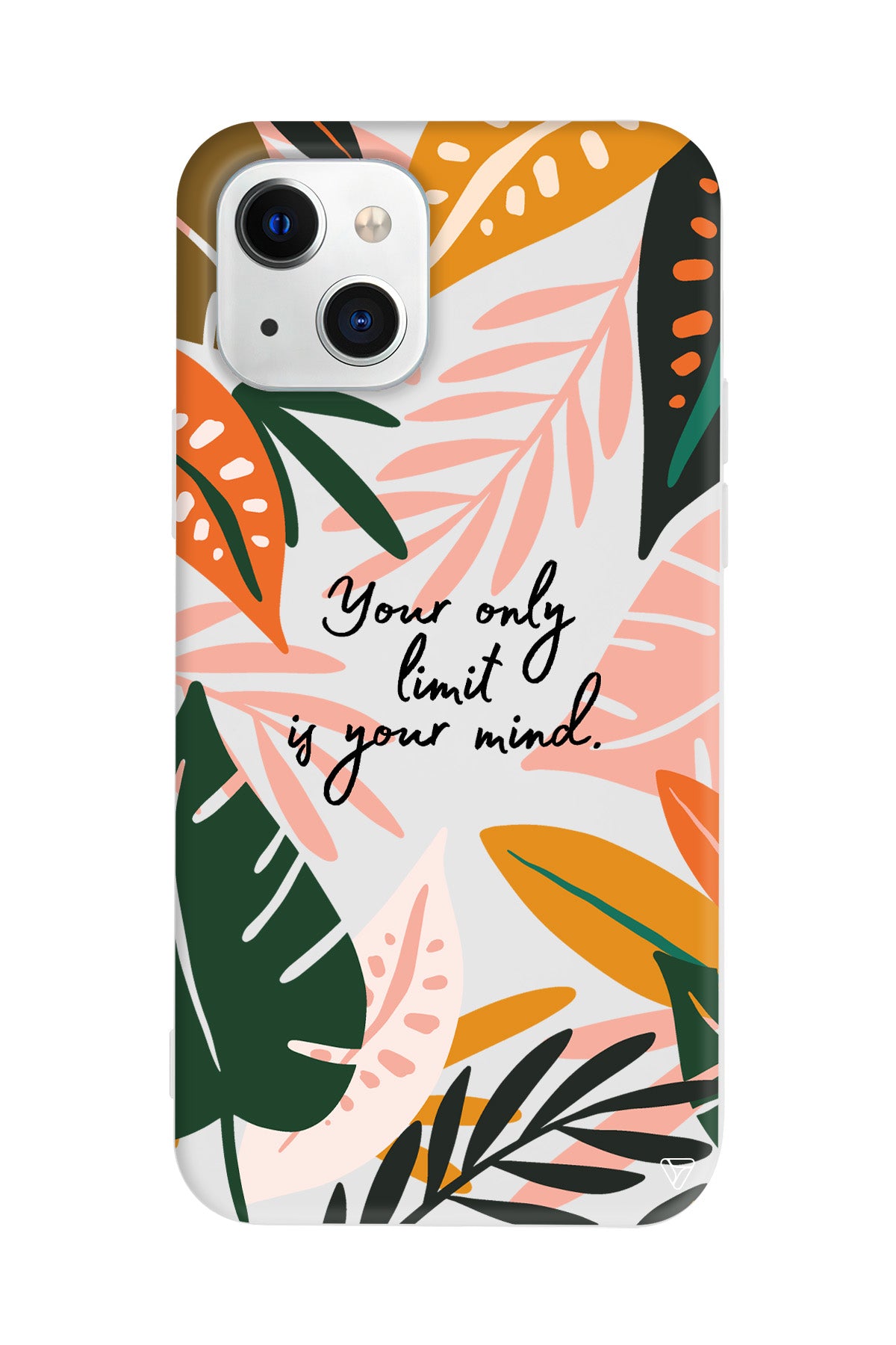 Limit is Your Mind Lansman Model İçi Kadife Silikon Telefon Kılıfı – Plus Serisine Özel