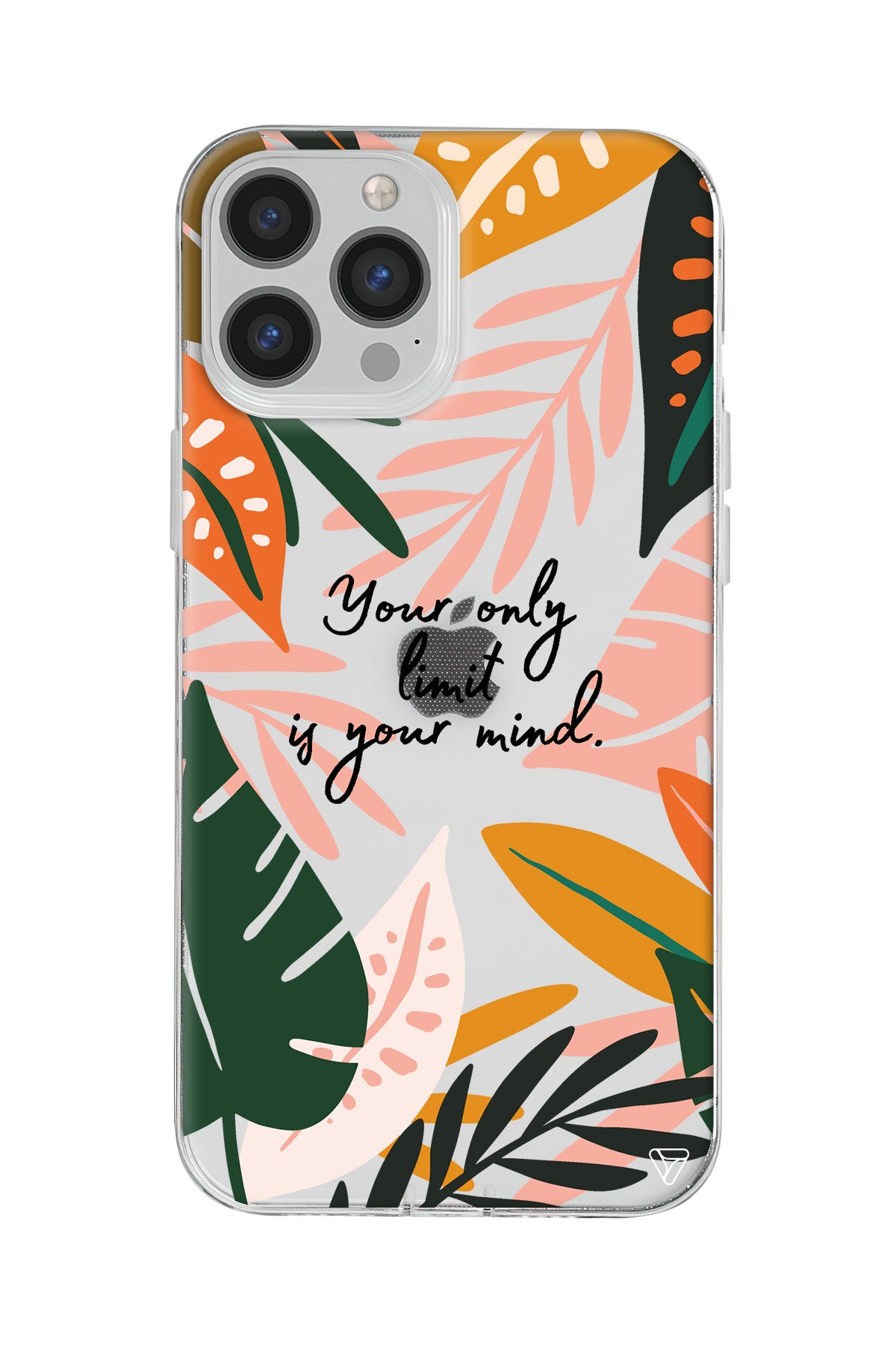 Limit is Your Mind Lansman Model İçi Kadife Silikon Telefon Kılıfı