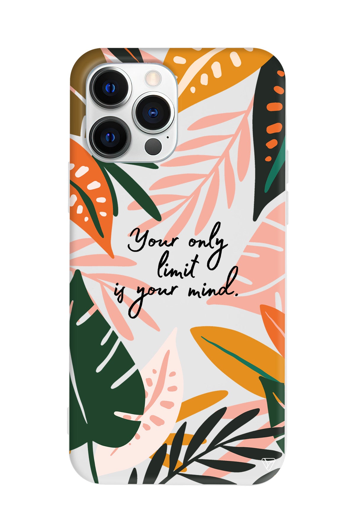 Limit is Your Mind Lansman Model İçi Kadife Silikon Telefon Kılıfı