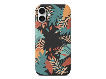 Leafs and Feel Good Lansman Model İçi Kadife Silikon Telefon Kılıfı