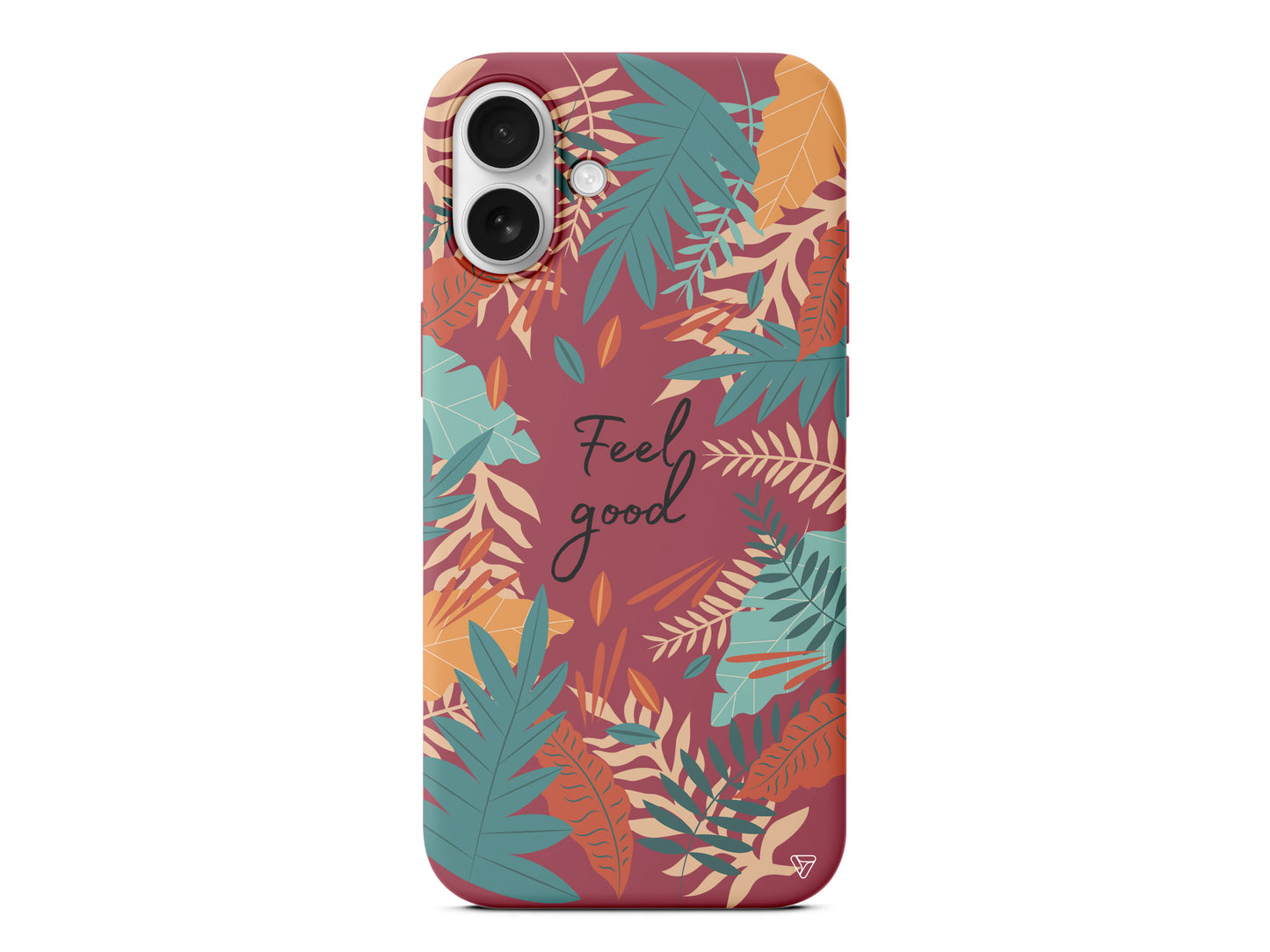 Leafs and Feel Good Lansman Model İçi Kadife Silikon Telefon Kılıfı