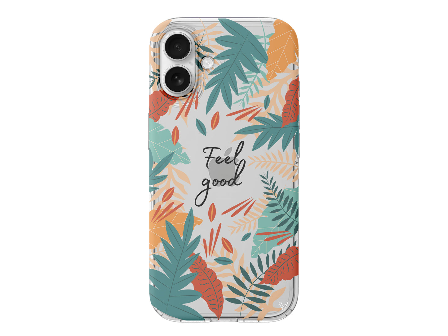 Leafs and Feel Good Lansman Model İçi Kadife Silikon Telefon Kılıfı