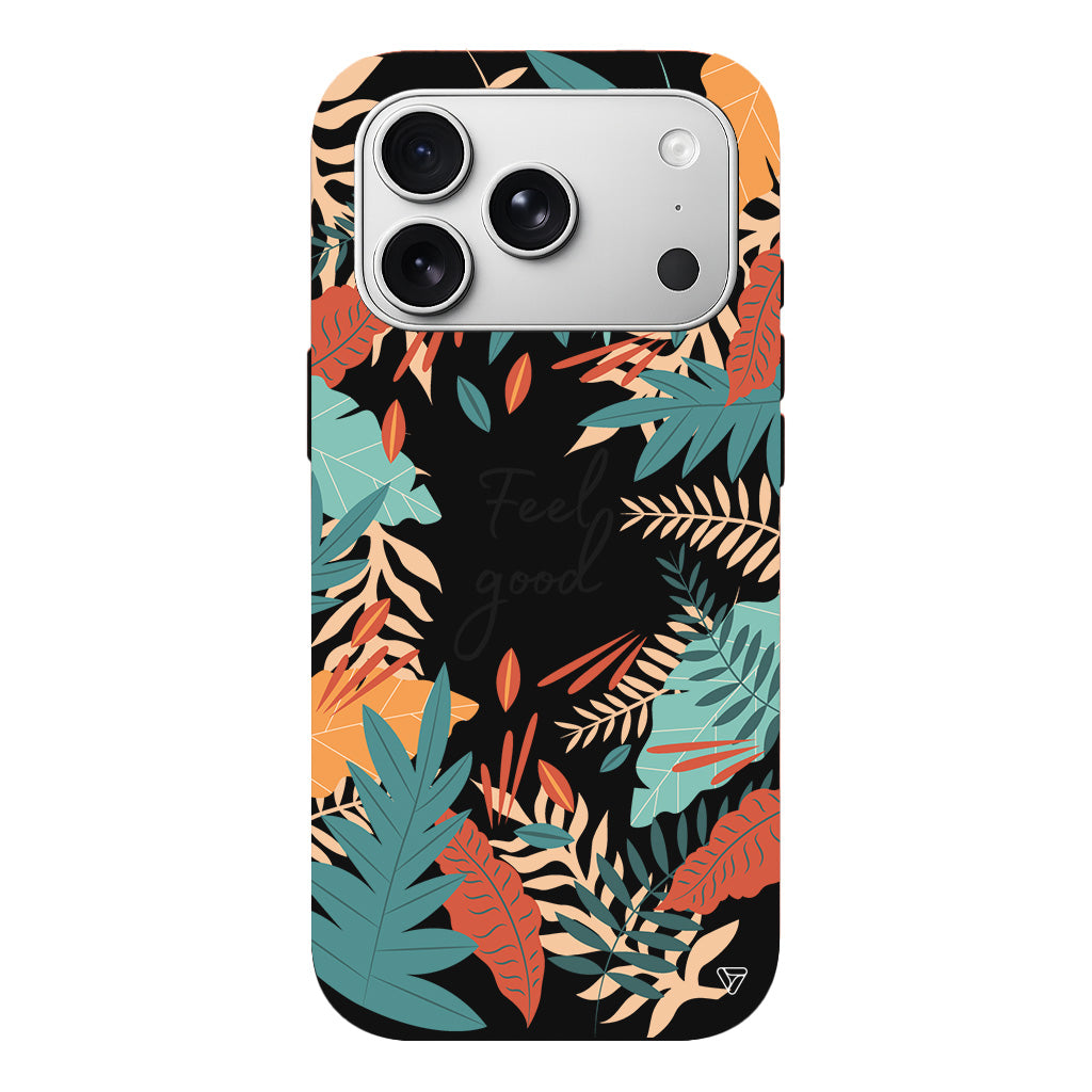 Leafs and Feel Good Lansman Model İçi Kadife Silikon Telefon Kılıfı