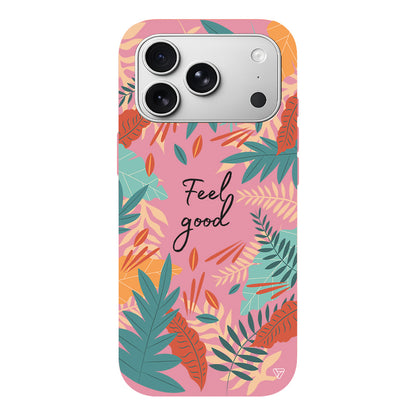 Leafs and Feel Good Lansman Model İçi Kadife Silikon Telefon Kılıfı