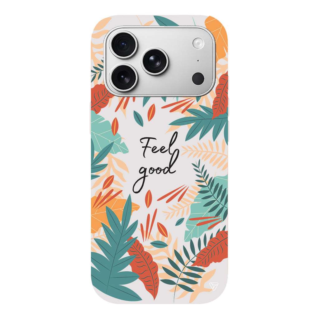 Leafs and Feel Good Lansman Model İçi Kadife Silikon Telefon Kılıfı