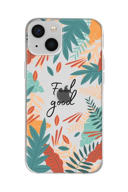 Leafs and Feel Good Lansman Model İçi Kadife Silikon Telefon Kılıfı
