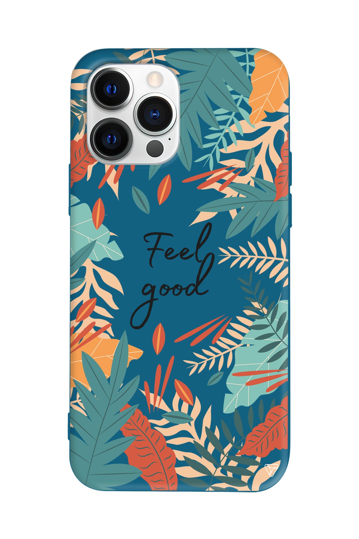 Leafs and Feel Good Lansman Model İçi Kadife Silikon Telefon Kılıfı