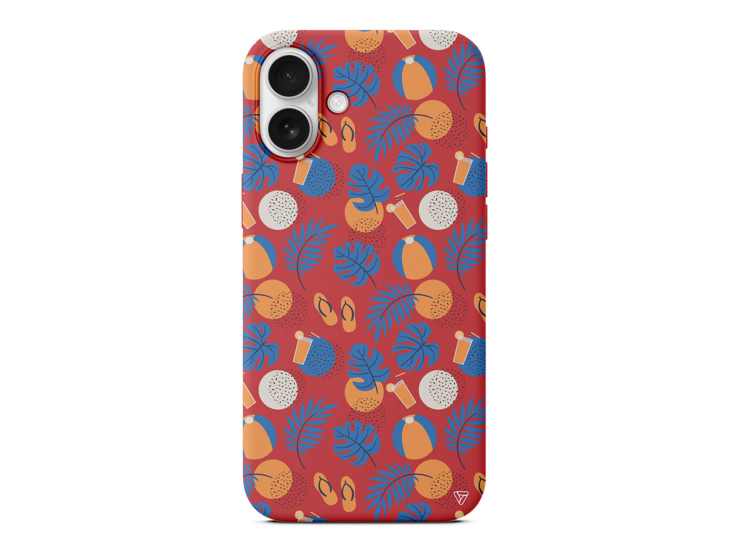 Summer Orange Lansman Model İçi Kadife Silikon Telefon Kılıfı – Plus Serisine Özel