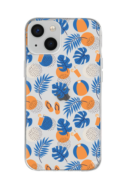 Summer Orange Lansman Model İçi Kadife Silikon Telefon Kılıfı – Plus Serisine Özel